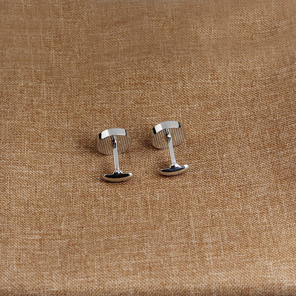 Blue Crystal Cone Cufflinks