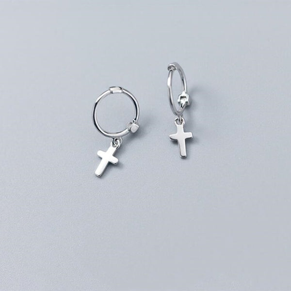 Cross Earring Small