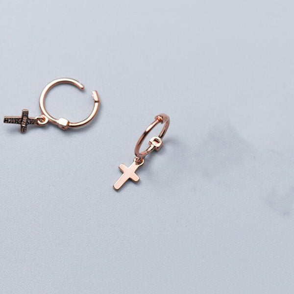 Cross Earring Small