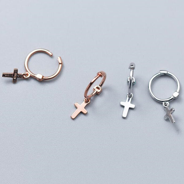 Cross Earring Small