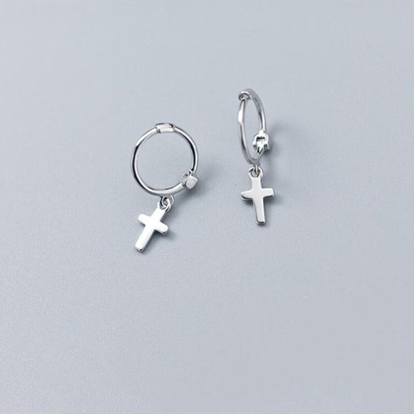 Cross Earring Small