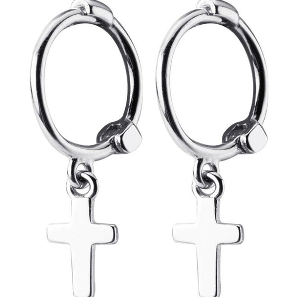 Cross Earring Small