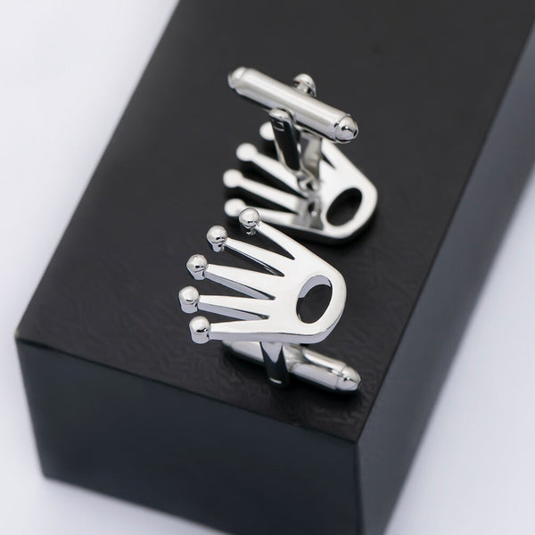 Men Gift  Crown Cufflinks