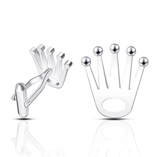 Men Gift  Crown Cufflinks