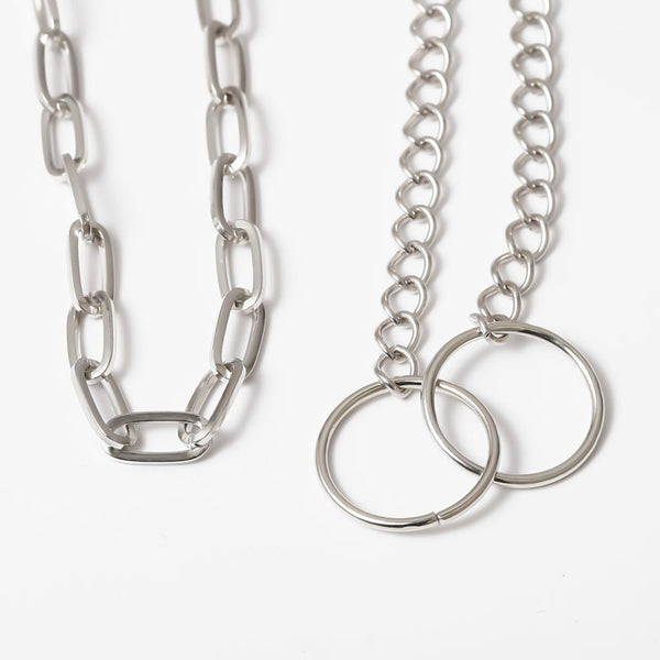 Choker Necklace Curb