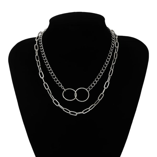 Choker Necklace Curb