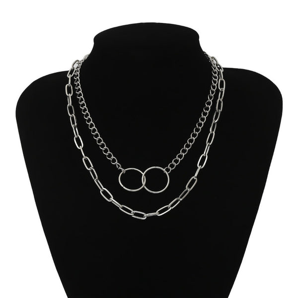 Choker Necklace Curb