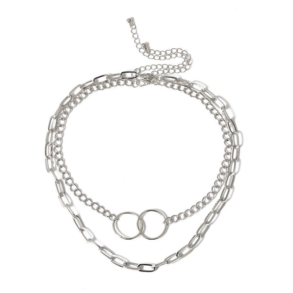 Choker Necklace Curb