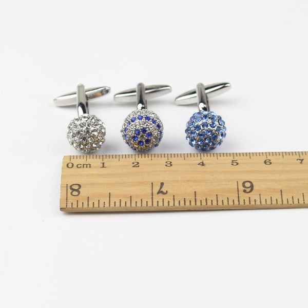 Classical Gem Brass Cufflinks