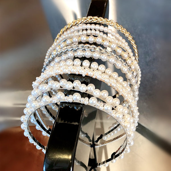 Pearls Simple Hairbands