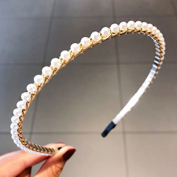 Pearls Simple Hairbands