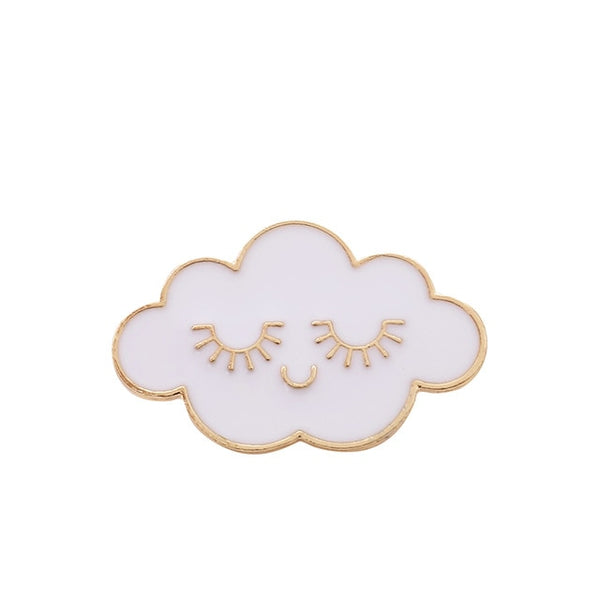 White Brooches Bag Clothes