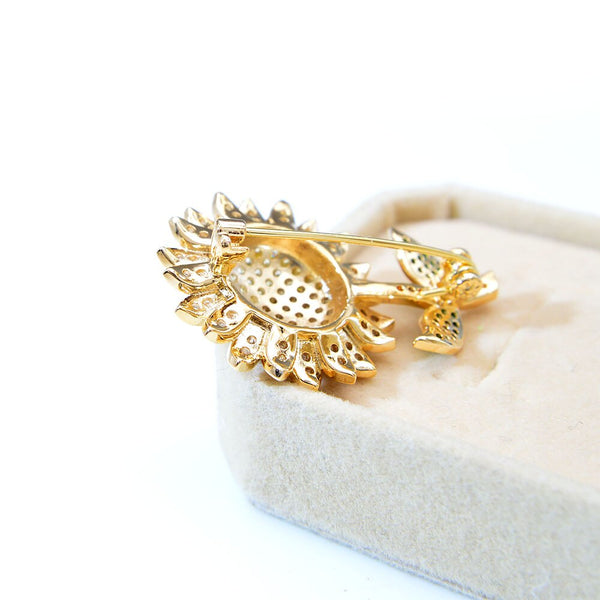 Sunflower Brooches For Women