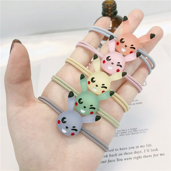 5pcs cute girl head rope