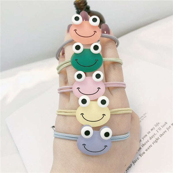 5pcs cute girl head rope