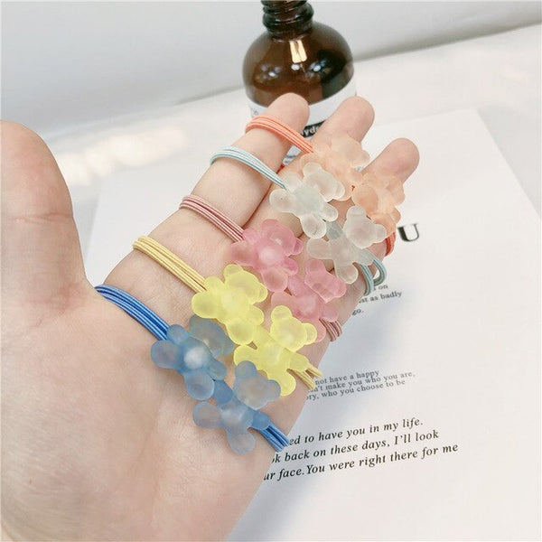 5pcs cute girl head rope