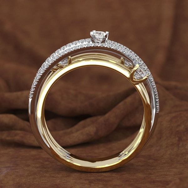 Gold Diamond Ring