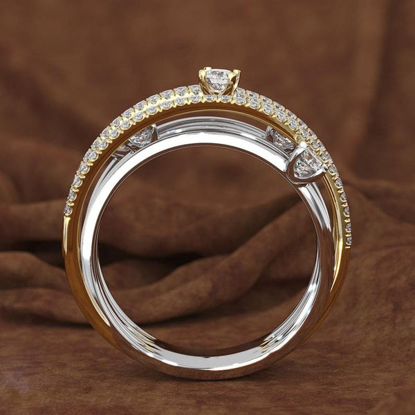 Gold Diamond Ring