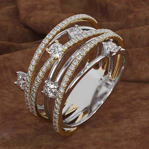 Gold Diamond Ring