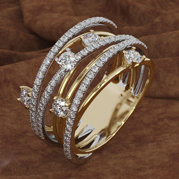 Gold Diamond Ring