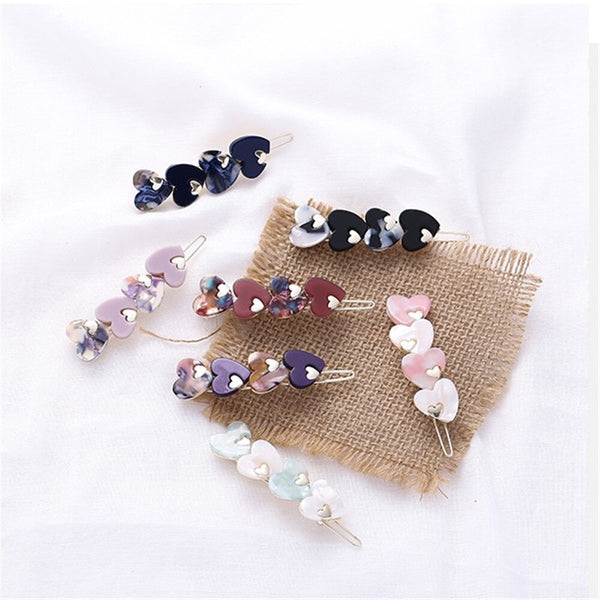 Love Heart Hairpin Barrette