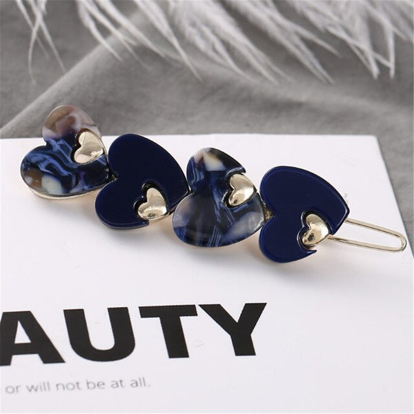 Love Heart Hairpin Barrette