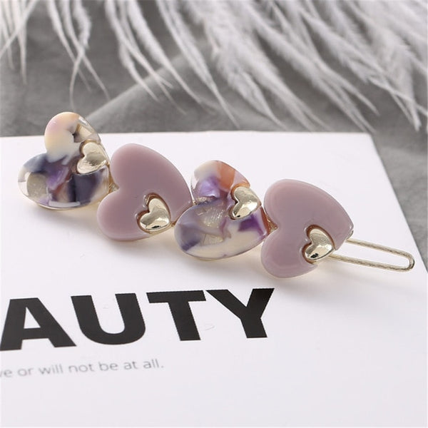 Love Heart Hairpin Barrette
