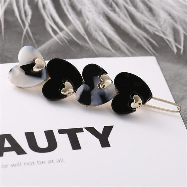 Love Heart Hairpin Barrette