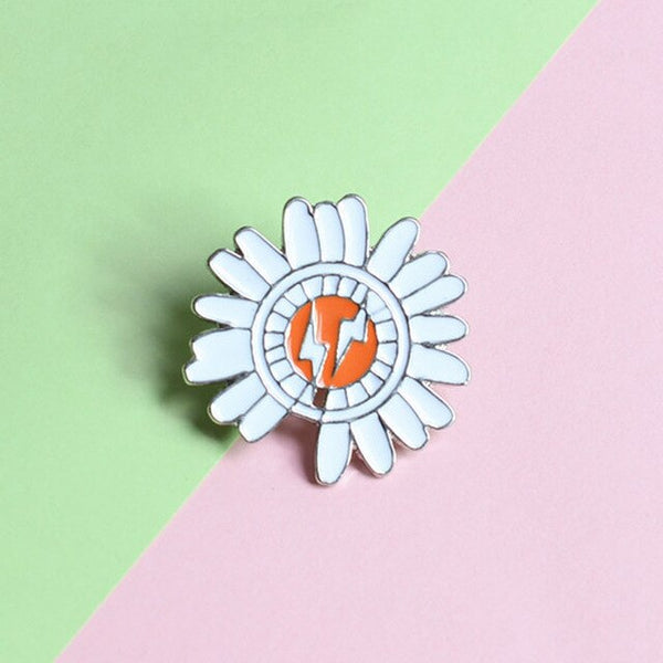 Enamel Badge Brooch