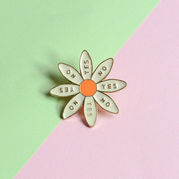 Enamel Badge Brooch