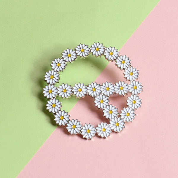 Enamel Badge Brooch