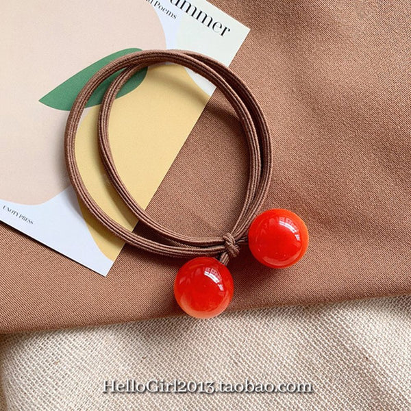 Cherry Hair Rope Acrylic