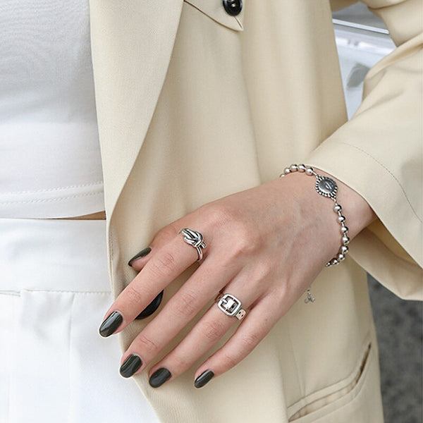 Retro Knot Rings for Women