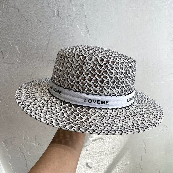 Flat Top Sunhats Lady