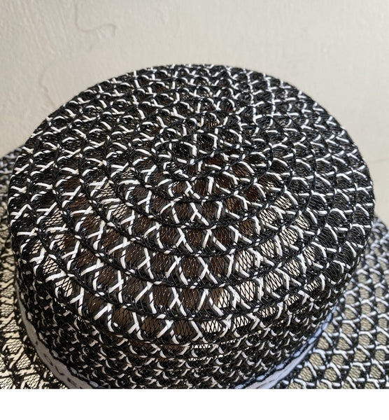 Flat Top Sunhats Lady